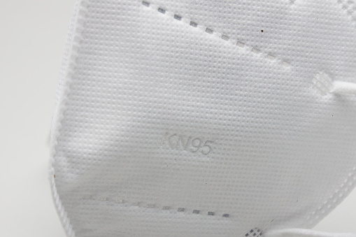 KN95 respirator face mask Wednesday, April 22, 2020