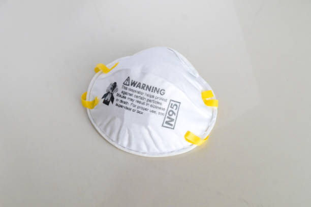 istock N95 Surgical mask in isolated 1220424790