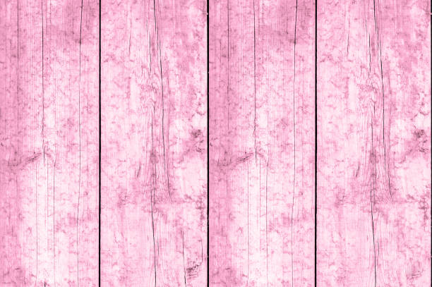 istock Dirty pink pastel wood floor texture pattern. Pink plank background 1220425288