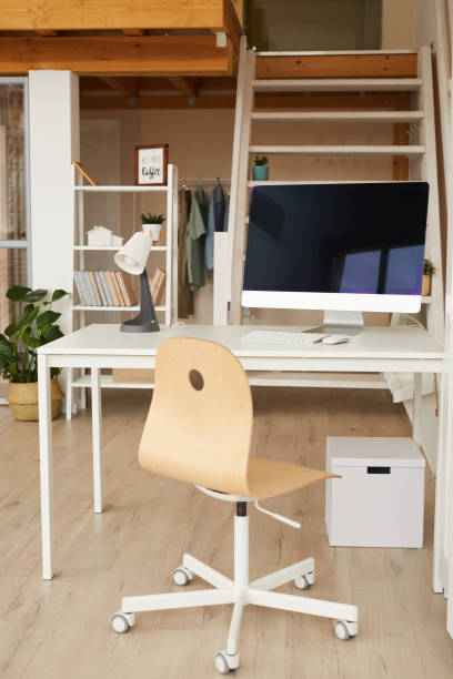 istock Apartment Interior with Two Levels 1220430757
