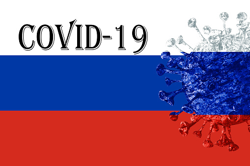 STOP Covid-19, Flag Russia