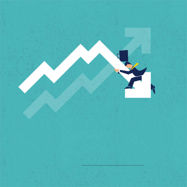 istock Businessman Finance and Economy Flat Illustration 1220433957