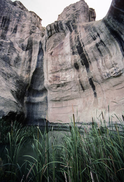 El Morro National Monument - Inscription Rock - Vertical  - 1990