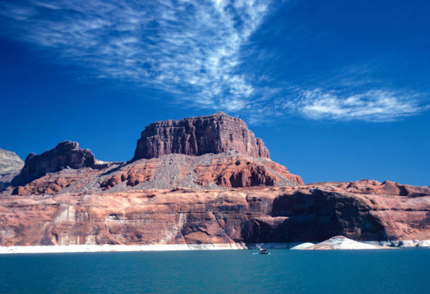 istock Lake Powell - Layered Butte - 1990 1220440670