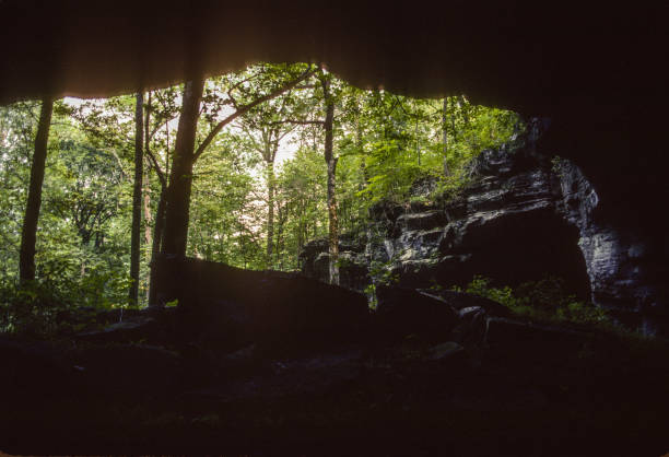 Russell Cave National Monument - Cave Entrance - 1991