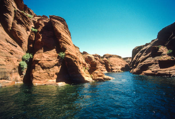 istock Lake Powell - Narrow Inlet - 1998 1220441655