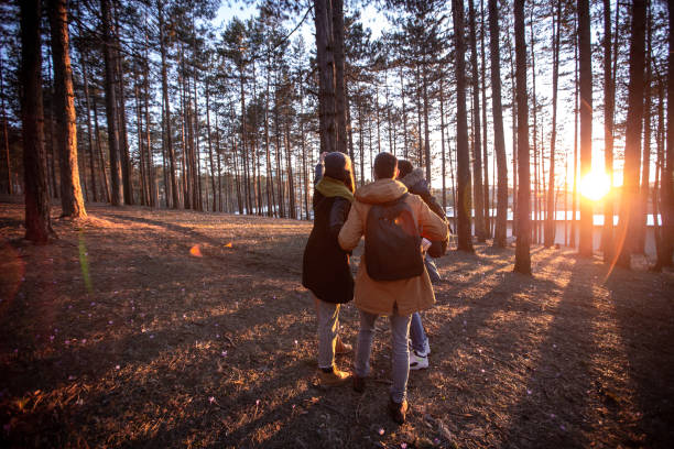 istock Friends in the forest 1220445517