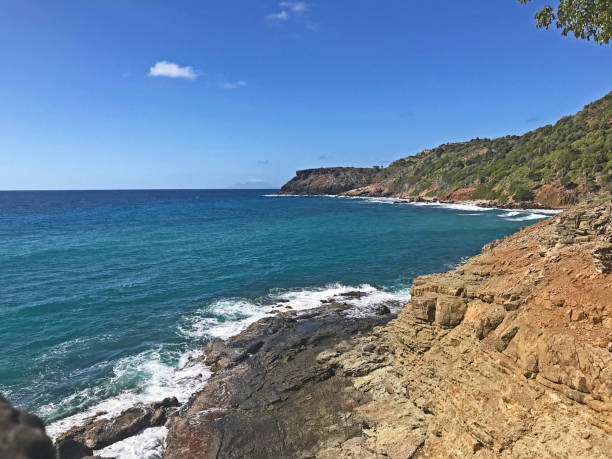 istock Antigua Coastline as seen from Fort Berkeley 1220447122