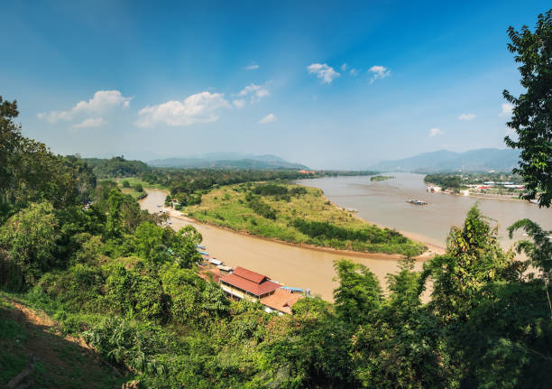 Golden Triangle area near Thailand Laos border