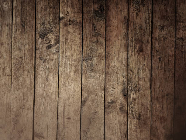istock Old wooden floor for graphic design 1220469893