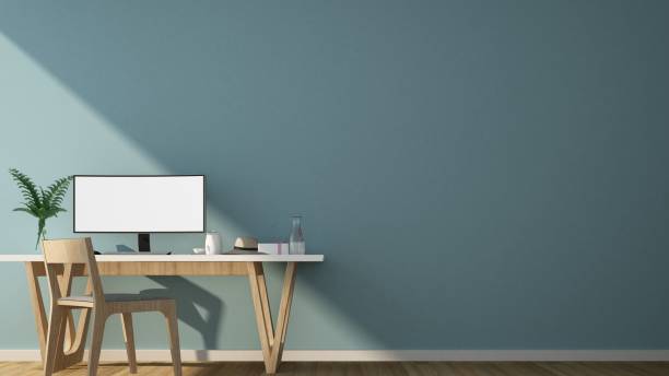 istock The interior relax space 3d rendering and white background minima Wall light 1220472788