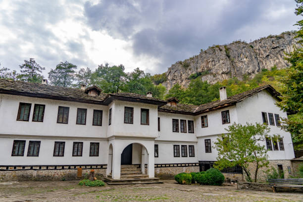 istock The Transfiguration Monastery of Veliko Tarnovo, Bulgaria 1220473795