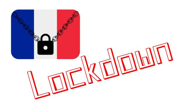 istock France lockdown nationwide due to coronavirus crisis covid-19 disease. 1220481589
