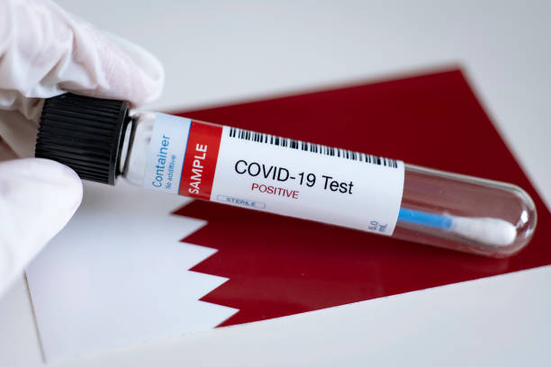 istock Testing for presence of coronavirus in Qatar 1220487136