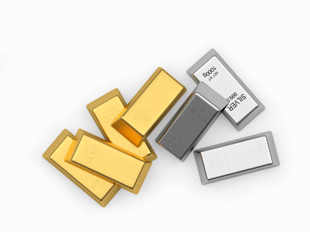 istock A pile of gold and silver bars 1220494540