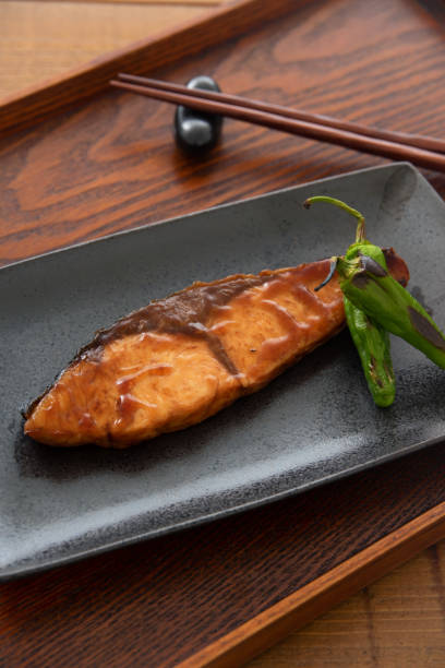 istock Japanese food, Yellow tail Teriyaki 1220505698