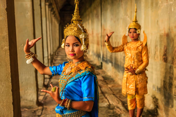 istock Apsara Dancers near Angkor Wat, Cambodia 1220506727