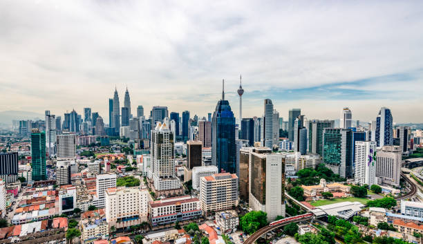 istock Skyscrapers in modern city 1220530935