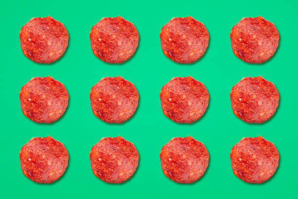 Slices of salami