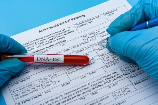 istock DNA molecule forming inside the vial in for blood analysis.3D rendering, conceptual images. 1220534404