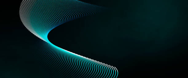 istock illustration of technology futuristic circuit digital,3d abstract sci-fi user interface concept with gradient dots and lines 1220537462