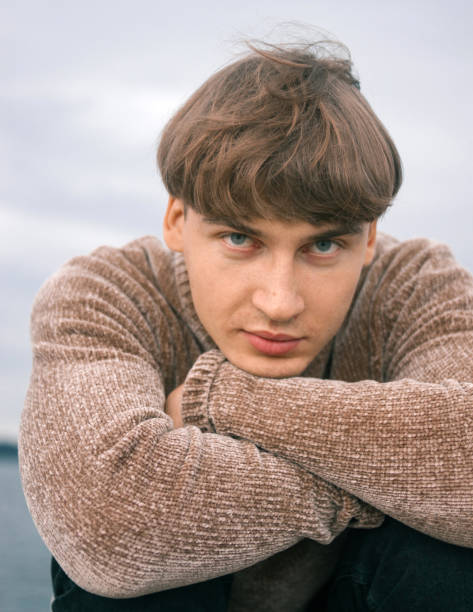 istock Portrait of a young beautiful man 1220537813