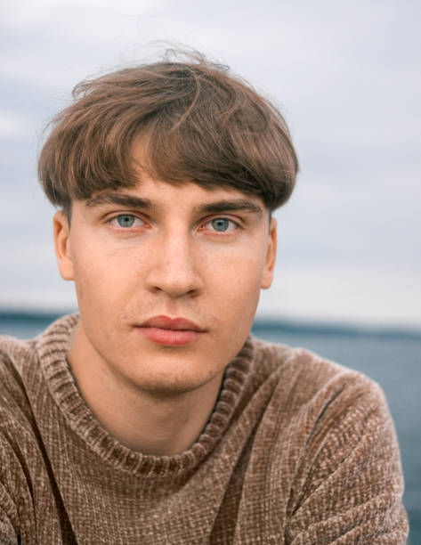 istock Portrait of a young beautiful man 1220538674