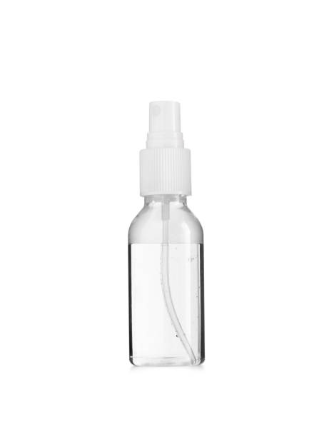 istock cleaning hand spray in bottle on white background 1220539672