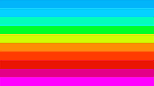 istock rainbow color horizontal beautiful for background, colorful flag stripe of bisexual or gay symbol, illustration rainbow horizontal pattern for banner background, striped rainbow art line for wallpaper 1220541283