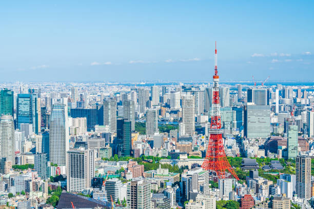 istock Tokyo city skyline , Japan. 1220545188