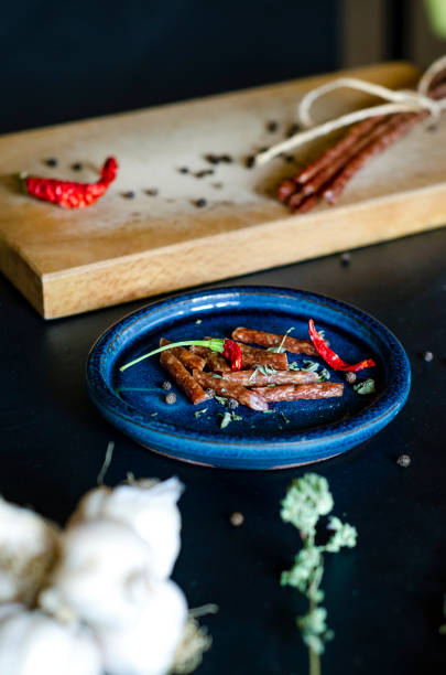 istock spicy tyrolini stick salami 1220552851