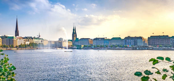 Alster Lake - Binnenalster Hamburg