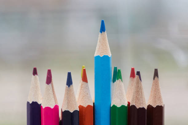istock A set of colored pencils 1220559699