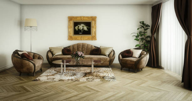 istock Elegant Living Room 1220566187