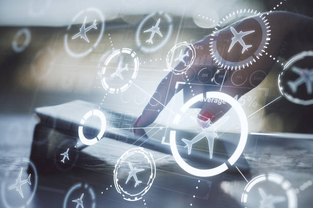 istock tablet with travel concept 1220566665