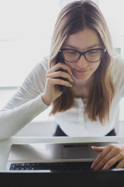 istock Young woman working from home during covid-19 crises 1220570420
