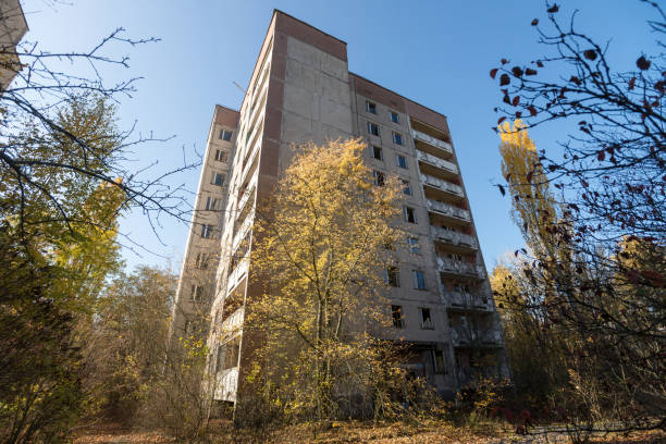istock Ghost town Pripyat in Chernobyl zone 1220576765