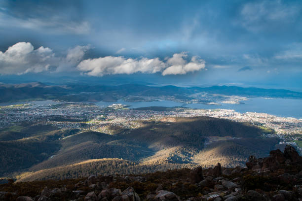 istock View from Mt Wellington over Hobart 1220576971