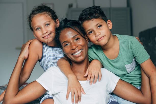 istock Family hug 1220580261