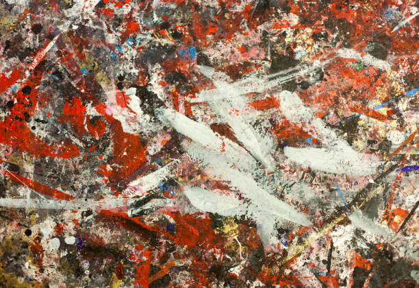 istock Great background or texture with several layers of paint. 1220587912