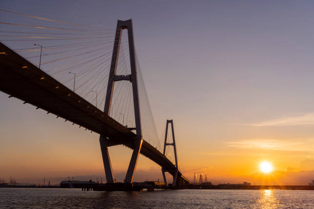 istock Meiko Toriton - Bridge in Aichi in Japan 1220589627