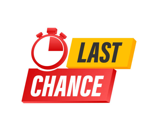 last chance and last minute offer with clock signs banners, business commerce shopping concept. Vector stock illustration. last chance and last minute offer with clock signs banners, business commerce shopping concept. Vector stock illustration animal call stock illustrations