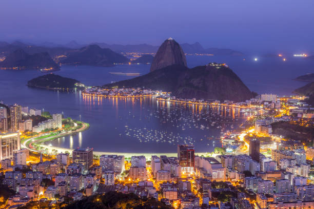 rio de janeiro brasile - sugarloaf mountain foto e immagini stock