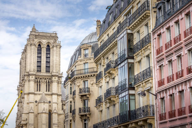 istock Notre Dame Cathedral, Paris, France 1220603269