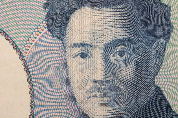 istock Close-up on Japanese yen 1000 notes 1220604155