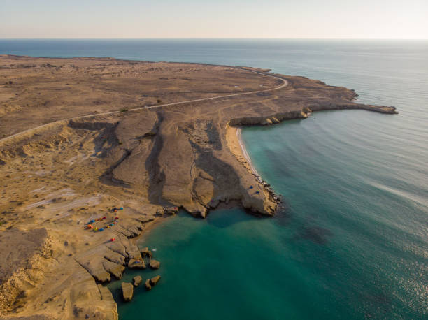 istock Rainbow valley rocky landscape in Hormuz in Iran 1220605175