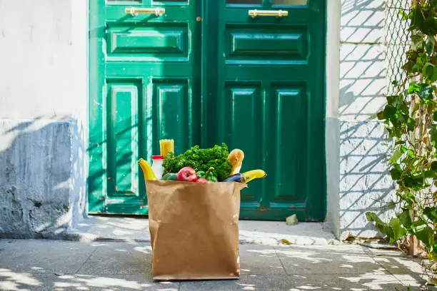 Photo of Food delivery during coronavirus outbreak