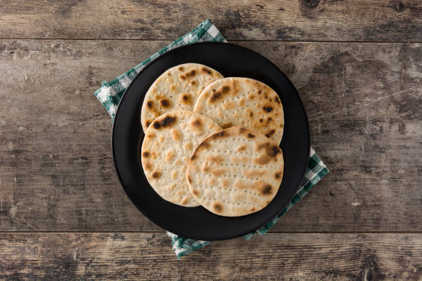 istock Handmade matzah for Jewish Passover 1220606103