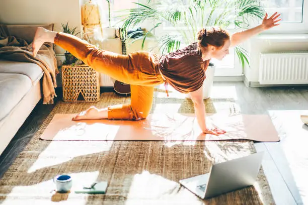 Photo of Woman doing yoga