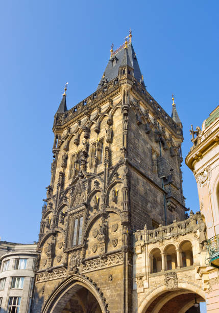 istock Gothic Powder Tower in Prague, Czech Republic 1220612845